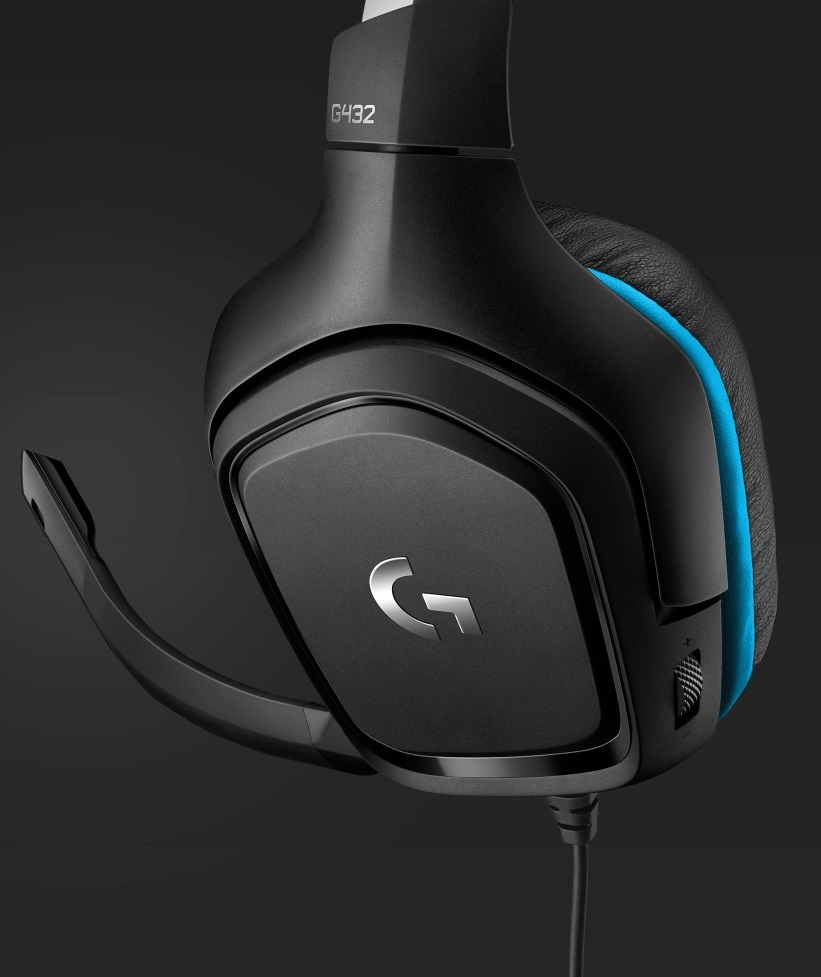 Гарнітура Logitech G432 Black (981-000770)